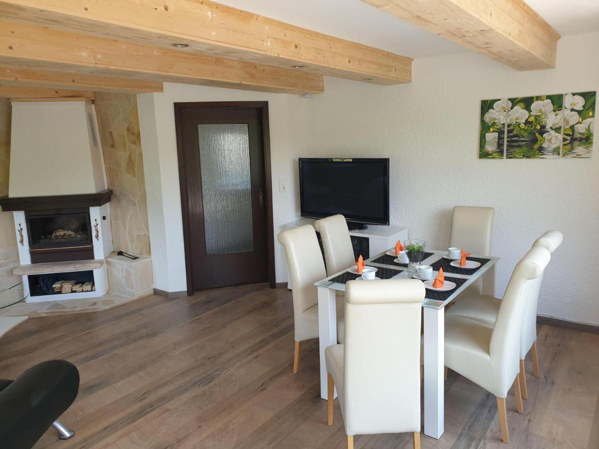 Sächsische Schweiz Ferienhaus mit Elbblick Sauna und Kamin Königstein Exterior foto